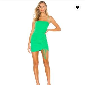 Superdown Kelly Green Fabiana Mini Dress